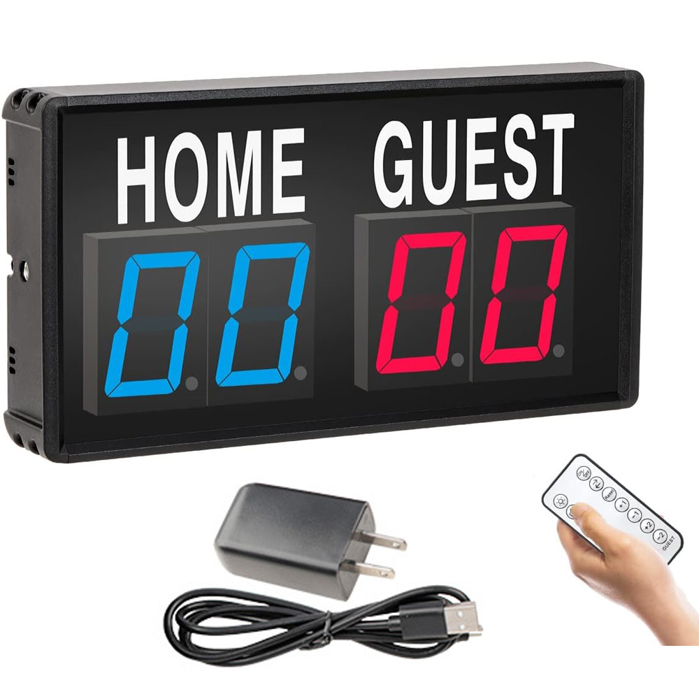 Scoreboard Digital - ポータブル 4 桁 LED スコアボード デジタル