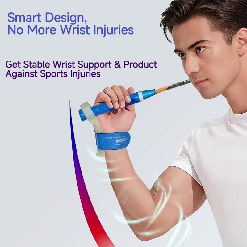 左手用バドミントンリストサポートトレーナー、様々な手のサイズ - Badminton Smash のレビューと価格