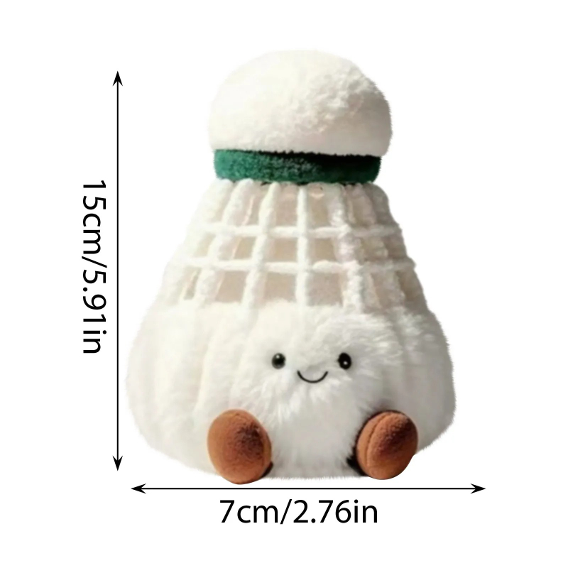 バドミントンぬいぐるみペンダントかわいいキーチェーンかわいい - Badminton House のレビューと価格