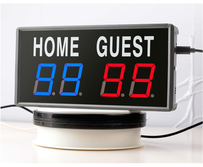 4桁LED電子式ホームゲストスコア表示装置、ポータブルミニデ - Scoreboard Digital のレビューと価格