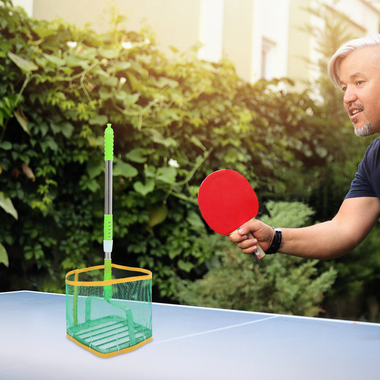伸縮式卓球ボールピッカーアッパー ピンポンボールコレクター  - Badminton House のレビューと価格