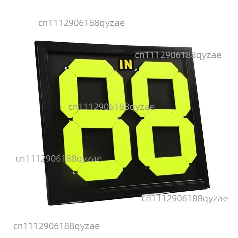 サッカー交代ボード両面表示マニュアルサッカー選手交代ボード4 - Scoreboard Digital のレビューと価格