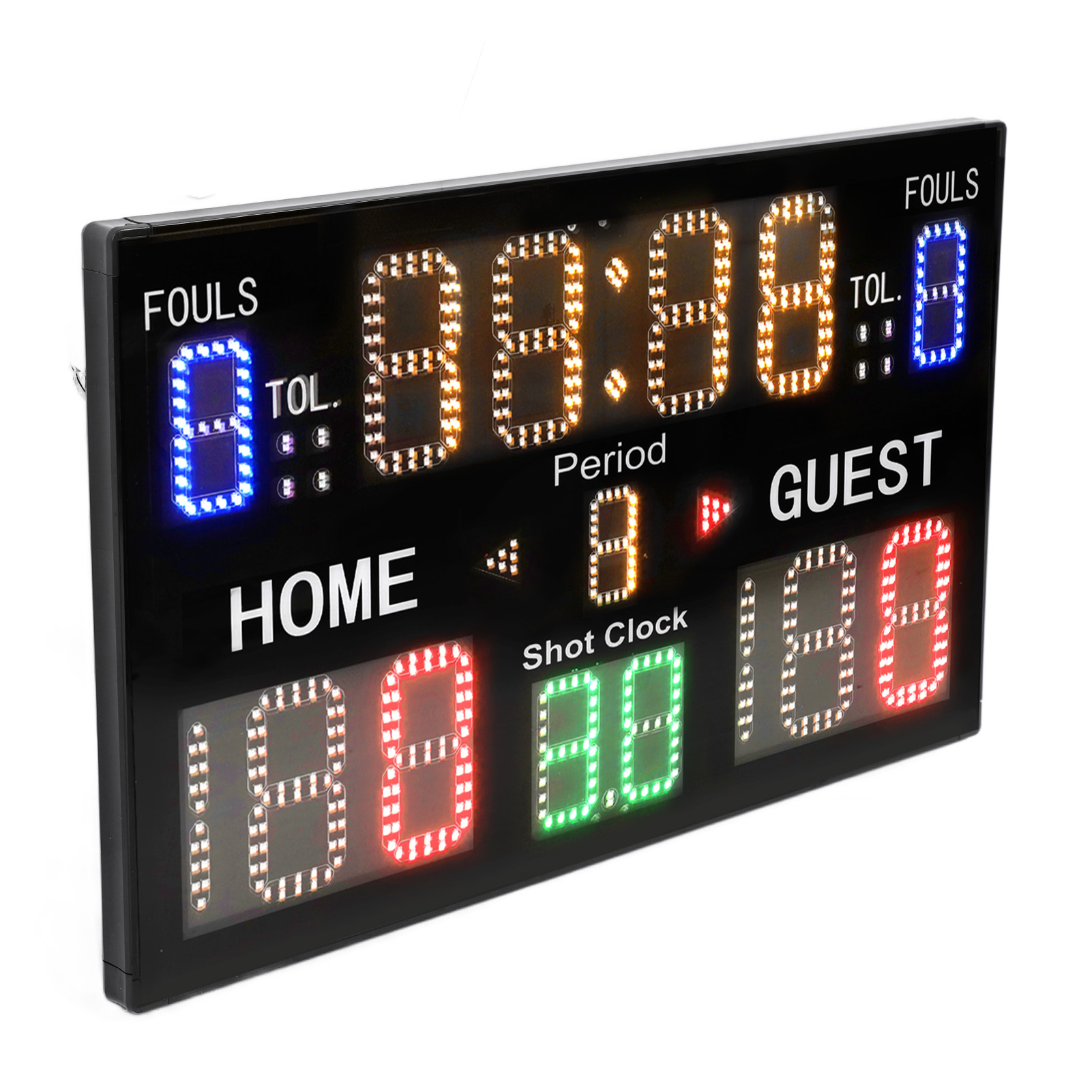 新しいデジタルバスケットボールスコアボード 15 桁高輝度多 - Scoreboard Digital のレビューと価格