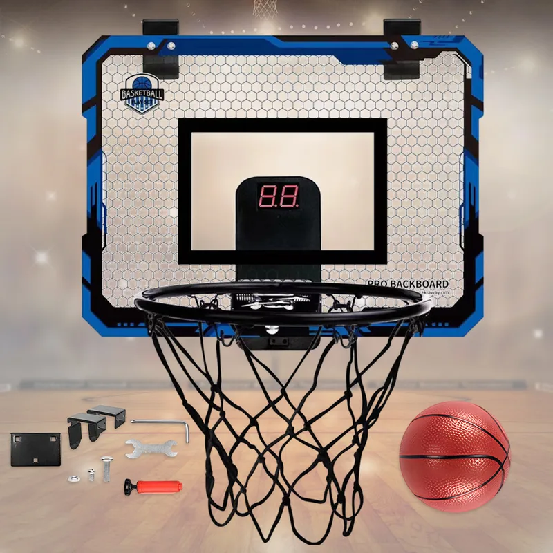 キッズミニバスケットボールフープ電子スコアボードボールスポー - Scoreboard Digital のレビューと価格