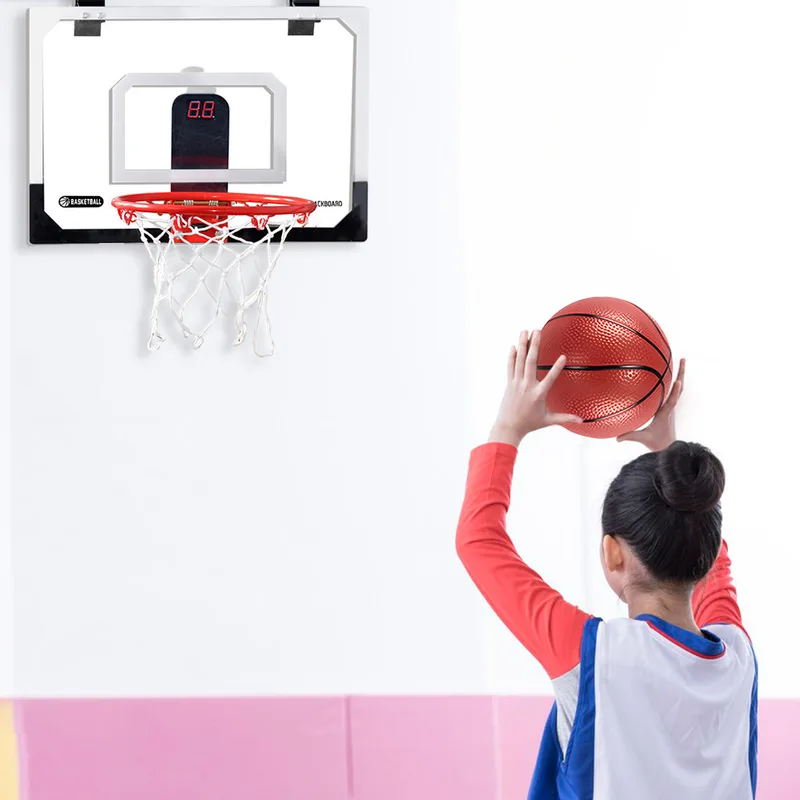 キッズミニバスケットボールフープ電子スコアボードボールスポー - Scoreboard Digital のレビューと価格
