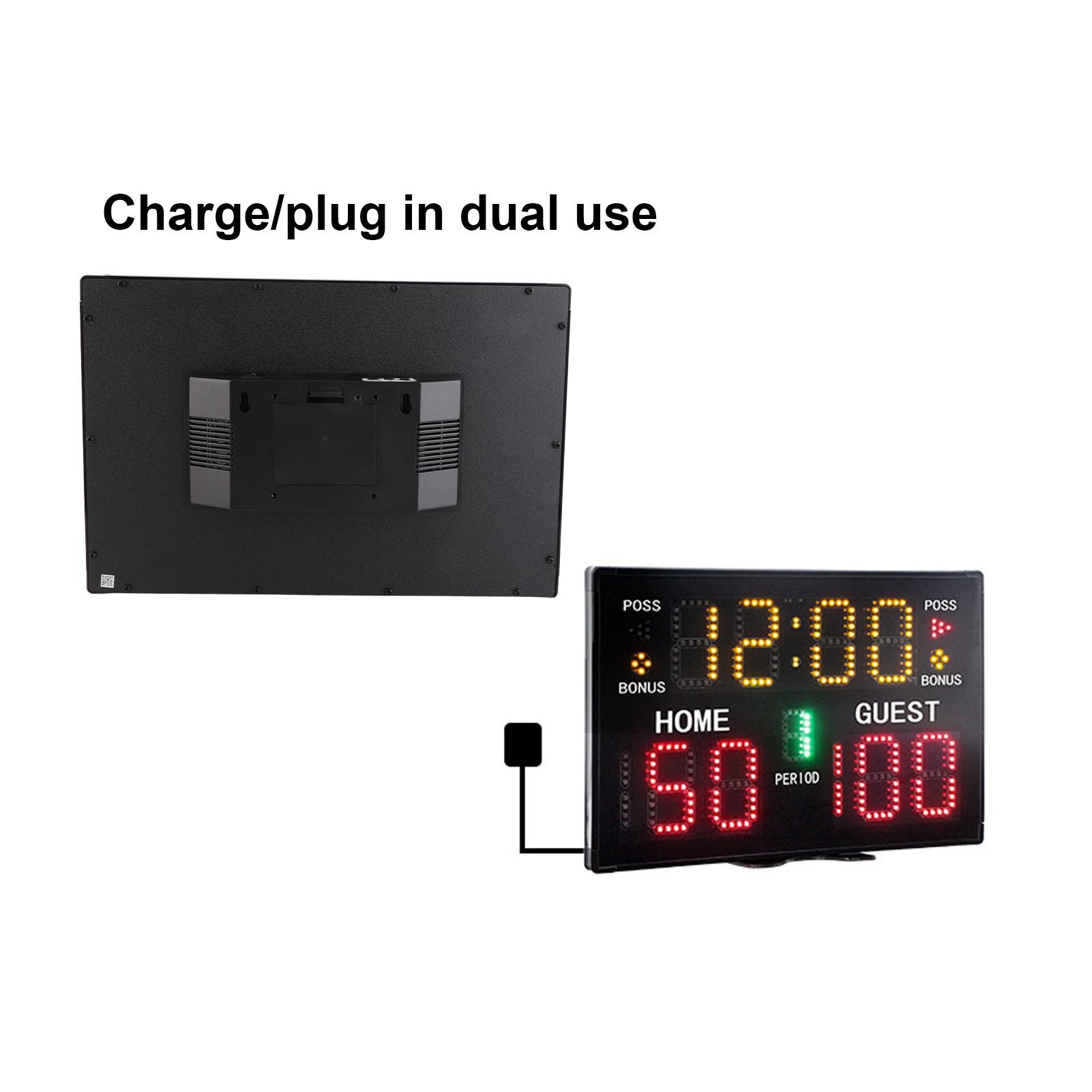 デジタルバスケットボールスコアボード LED 軽量バスケット - Scoreboard Digital のレビューと価格