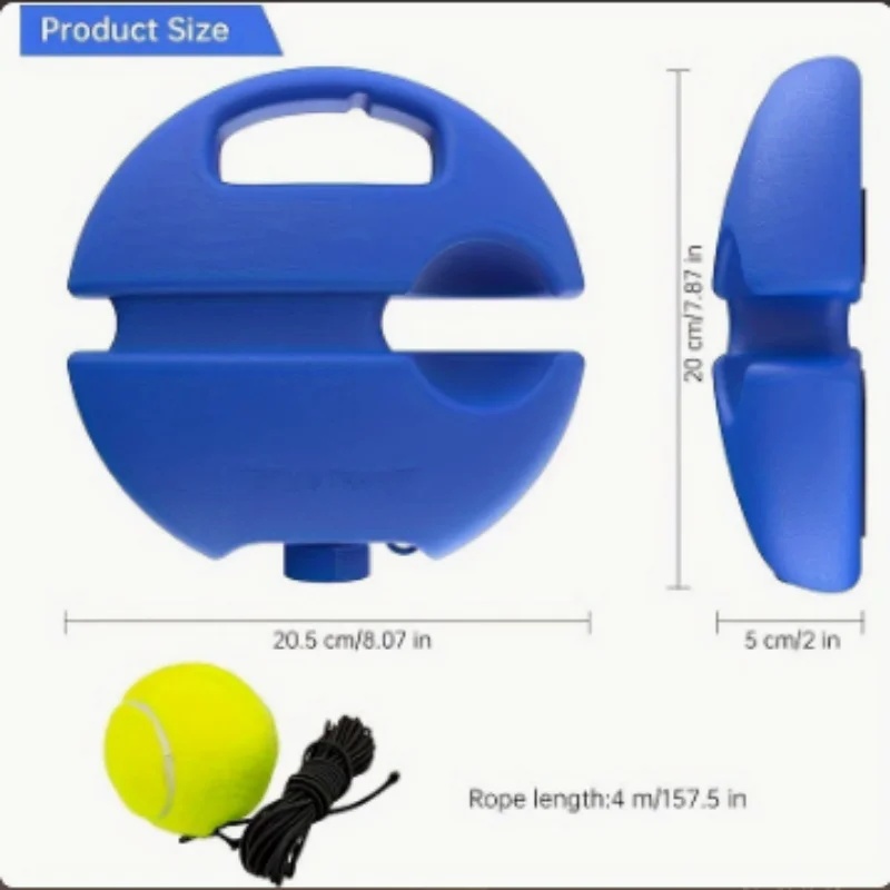 ベース付きテニスリバウンドトレーナー、高弾性ストリング付き練 - Badminton Smash のレビューと価格