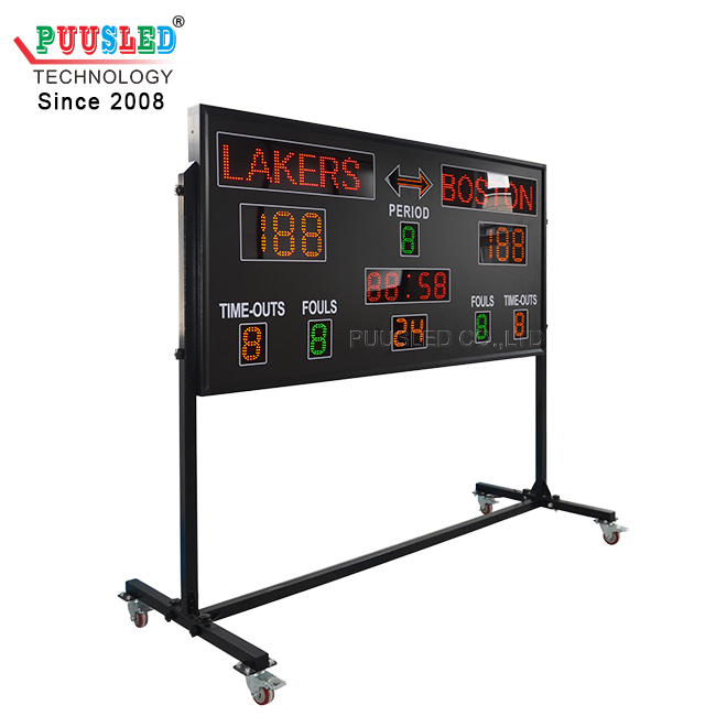 バスケットボールスコアボード デジタルサイネージ ポータブル - Scoreboard Digital のレビューと価格