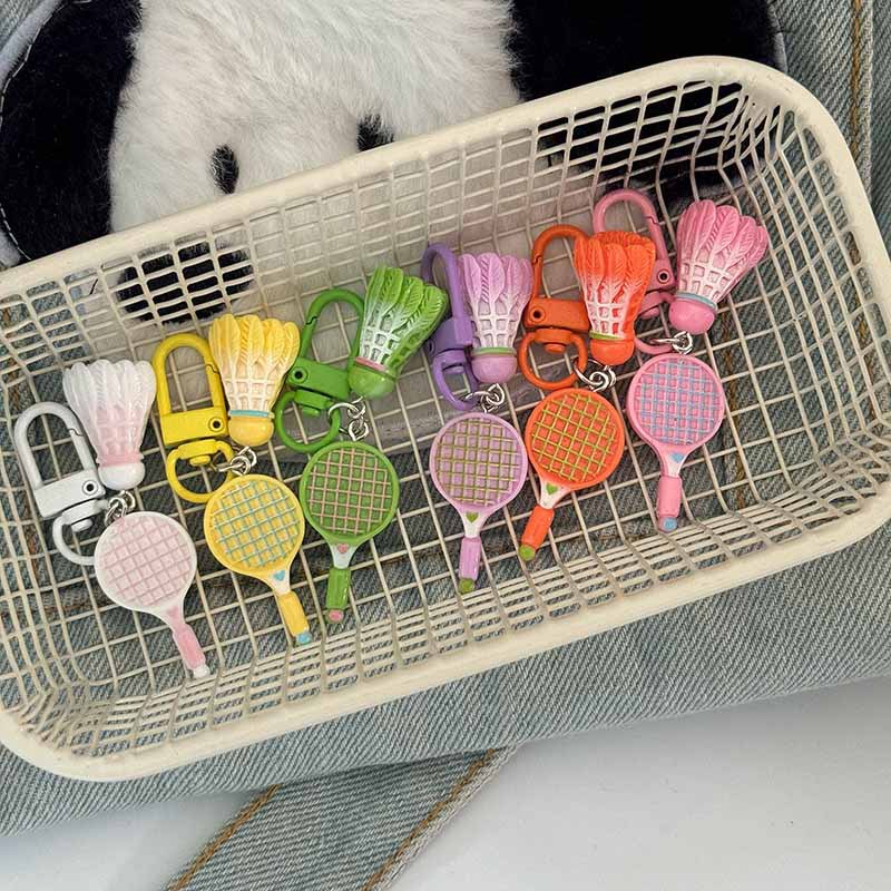 バドミントンキーホルダー軽量バッグハンギングキーホルダーマル - Badminton House のレビューと価格