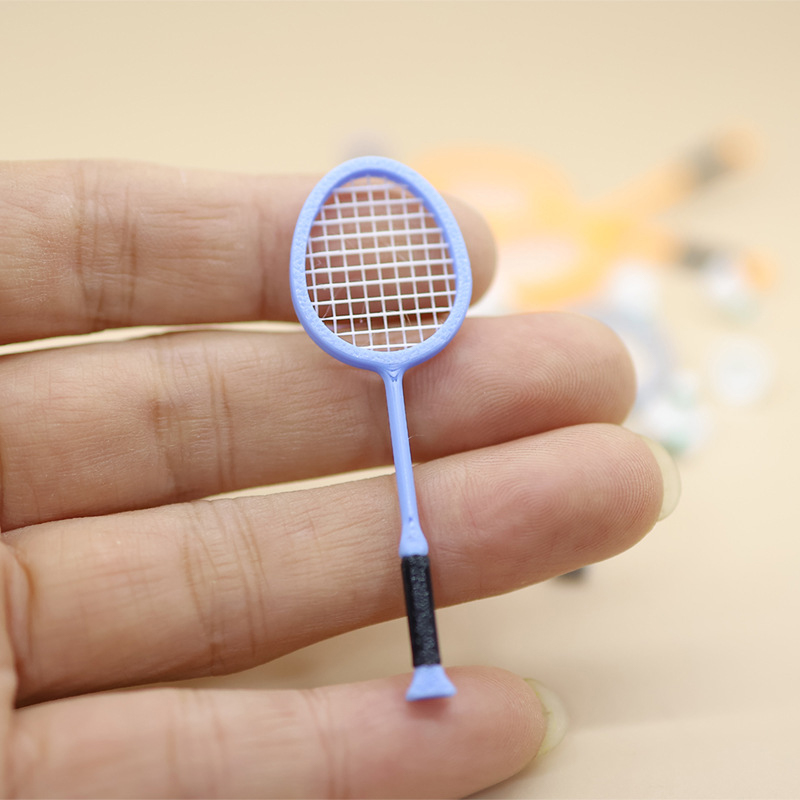 1/12 ドールハウスシミュレーションミニバドミントンラケッ - Badminton House のレビューと価格